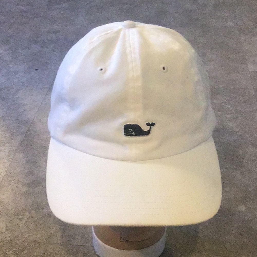 Vineyard Vines white baseball cap hat